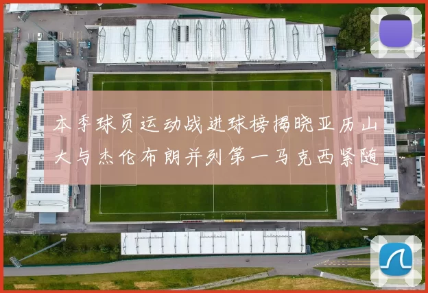 本季球员运动战进球榜揭晓亚历山大与杰伦布朗并列第一马克西紧随其后